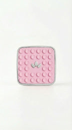 JHADE PopCase Mini in Sakura Pink, front angle