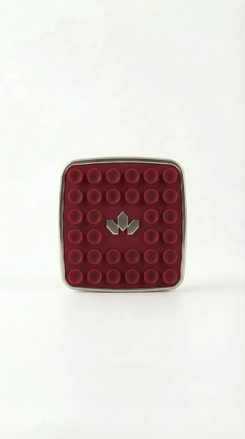JHADE PopCase Mini in Burgundy Heritage, front angle