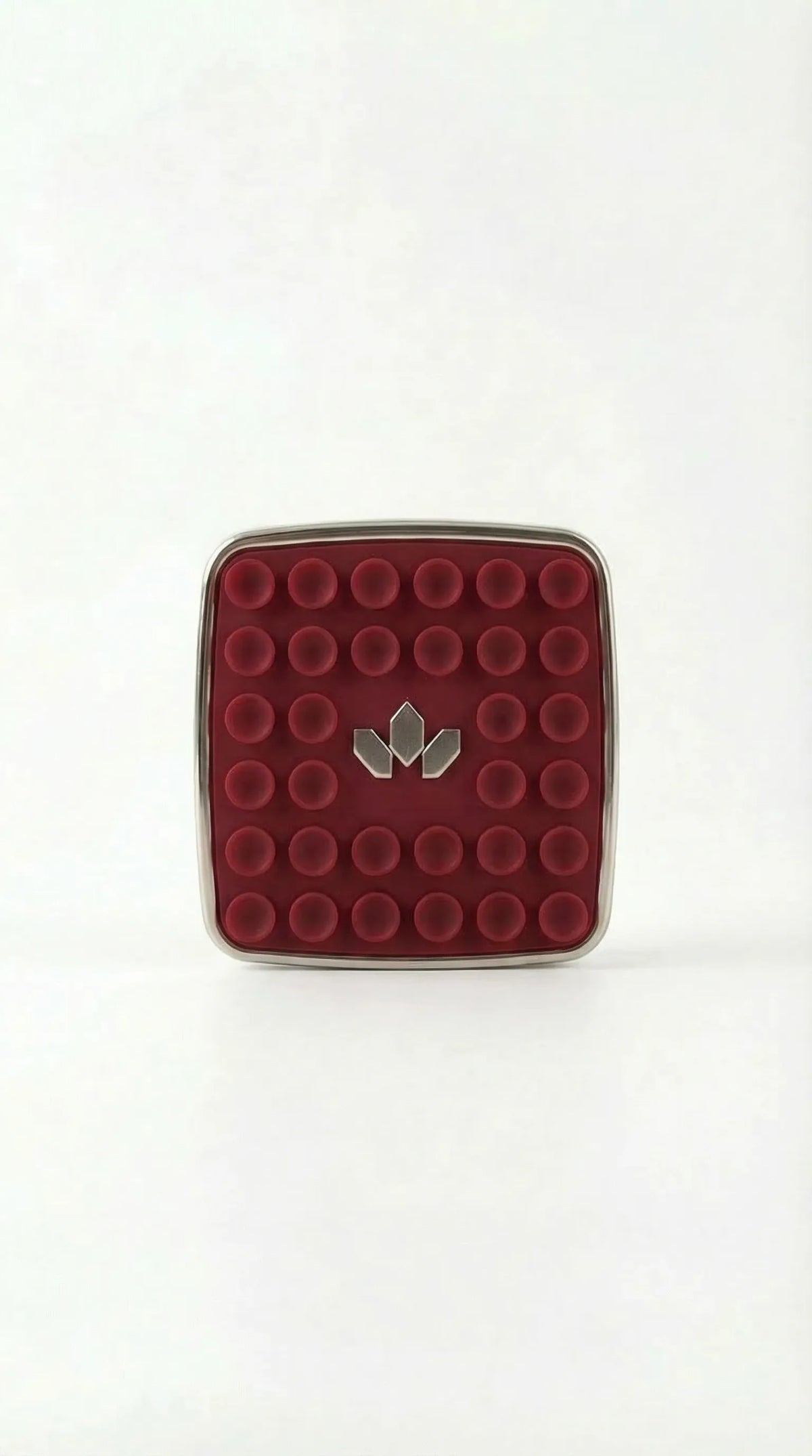JHADE PopCase Mini in Burgundy Heritage, front angle