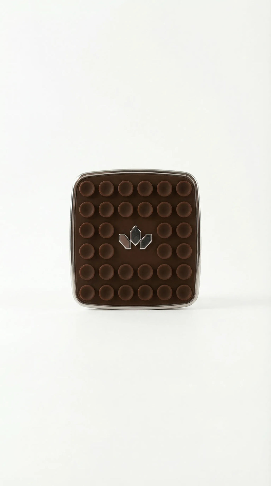 JHADE PopCase Mini in Espresso Silk, front angle