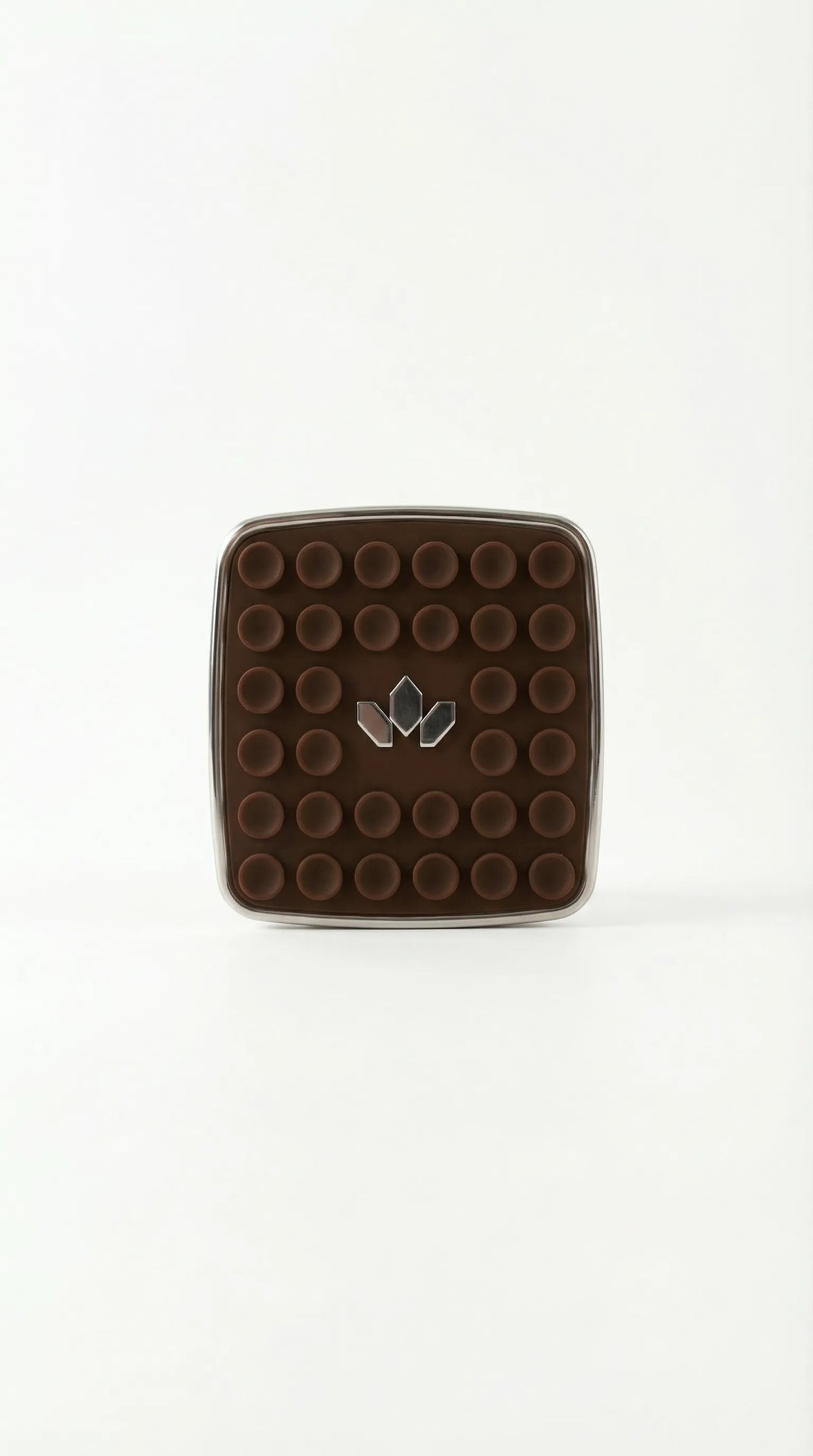 JHADE PopCase Mini in Espresso Silk, front angle