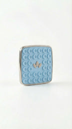 JHADE PopCase Mini in Skyline Blue, side angle