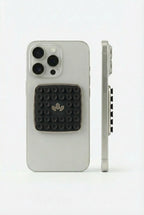 JHADE PopCase Mini silicone suction grip phone case in Noir Profond
