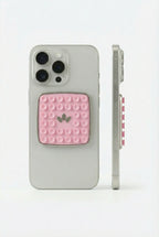 JHADE PopCase Mini silicone suction grip phone case in Sakura Pink
